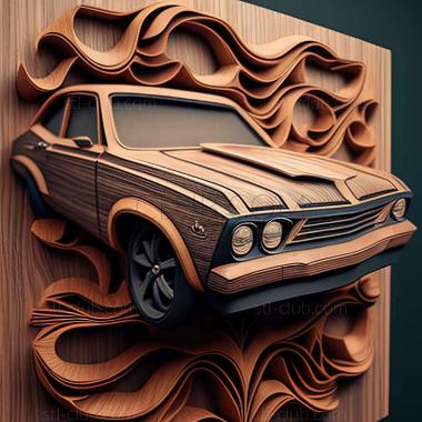 3D модель Chevrolet Nova (STL)